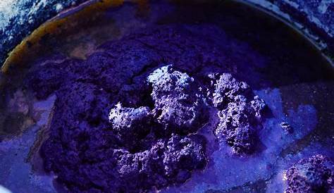 Indigo Plant Dye Process Of Making , Fermentation In