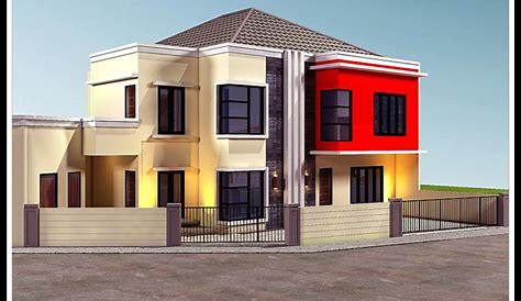 Desain Rumah Modern 2 Lantai - Indo Design Center