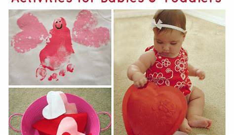 Infant Valentines Crafts For Babies Toddler Valentine Toddler Arts And Valentine's Day