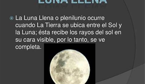 Luna; Ciclo Lunar; Fases Lunares
