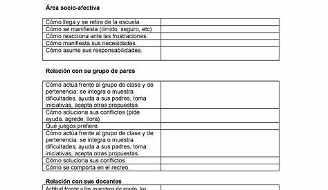 Ejemplos De Informes De Alumnos De Primaria – Nuevo Ejemplo