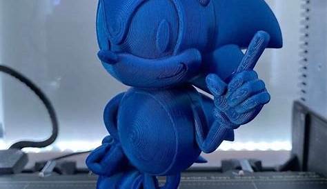 3D Printable Bad Sonic by 3D Print Guy