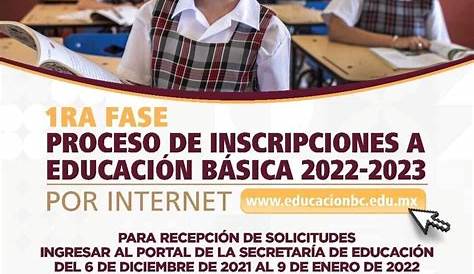 Preinscripciones Ciclo escolar 2021 - 2022 | Secretaría de Educación