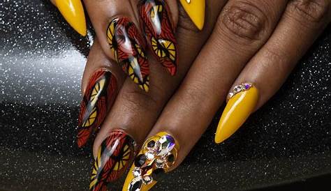 Black History Month Nails Patrice Nailed It! YouTube