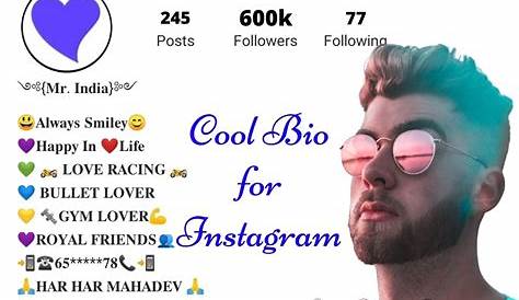 【FREE】Instagram Bio for Boys-2020 | Best Cool,Attitude Insta Bio for Boys