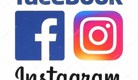 Social Media icons of Facebook Whatsapp Instagram Facebook logos