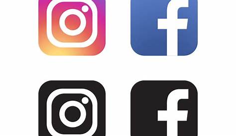Facebook Instagram YouTube Logo PNG Pic | PNG Arts