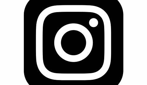 instagram logo png black insta