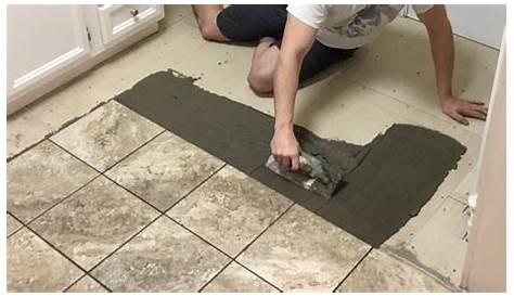 Kitchen Tile Floor Should be Installed Before Tile? The
