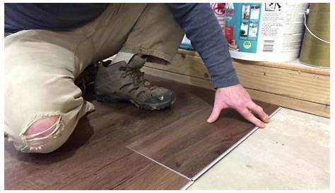 Installing Lifeproof Flooring In Bathroom How to Install Vinyl Plank