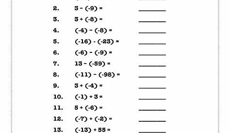 Zach's Blog Adding and Subtracting Integers