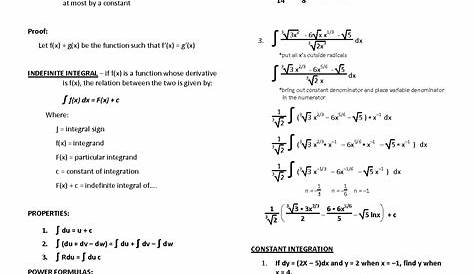 Integral Calculus Pdf Differential And Problems And Solutions