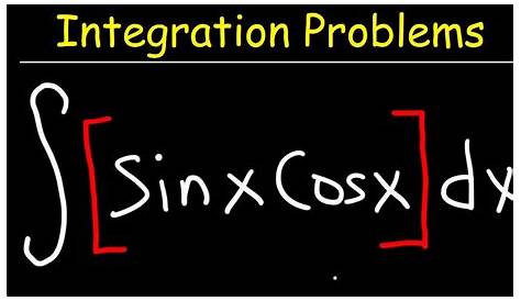 Integral Of Sinxcosx2 Find The Sinx Cosx 9 16sin2x Between The