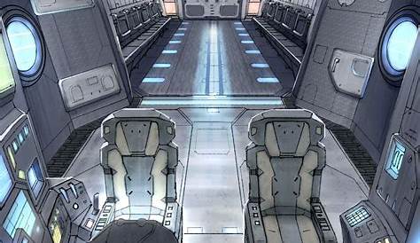 Interior de grunge nave espacial com vista no planeta terra | Foto Premium