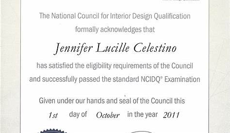 Interior Decorating Certificate Online