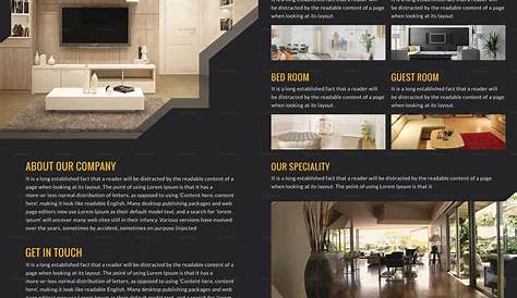 25+ Interior Design Brochure Templates Free PDF Designs