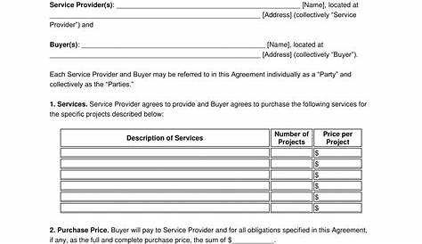 Interior Decorator Contract Agreement