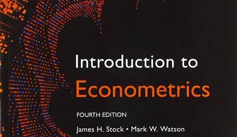 Introduction To Econometrics Stock Watson 4Th Edition Pdf