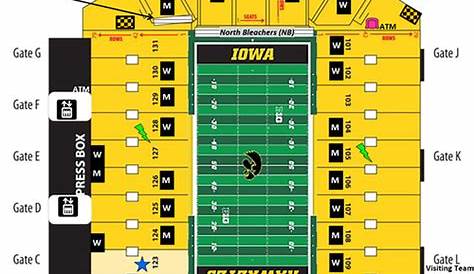 Iowa Kinnick Stadium Seating Chart
