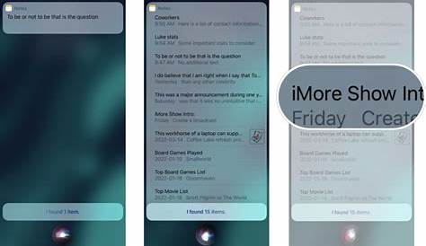 How to view a note on your iPhone or iPad with Siri | iMore