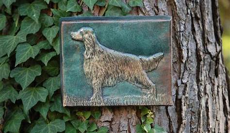 Irish Setter Garden Stake - Metal Yard Art - Metal Garden Art - Pet