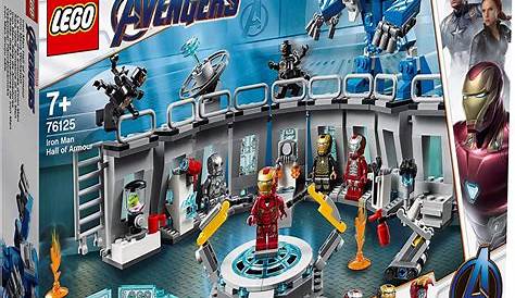 LEGO Avengers Endgame Iron Man Hall of Armour review! 2019 set 76125