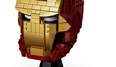 LEGO Marvel Avengers Iron Man Helmet 76165; Brick Iron Man-Mask for