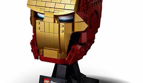 LEGO Iron Man Helmet that OPENS (NO Electronics) - YouTube