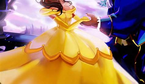Is Belle Beauty And The Beast Anime Dney Fan Art Dney Love