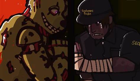 Michael Afton, and Springtrap, bloody trouble. by NiceFriendFromNorth