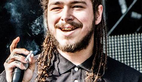 Post Malone Debuts Face Tattoo with Daughter's Initials - Rap-Up