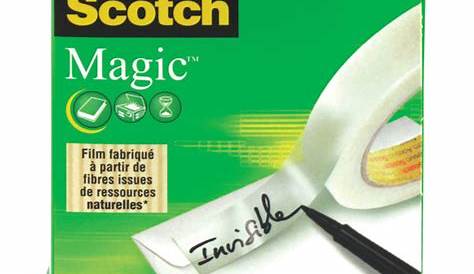 Scotch Magic Tape - 36 yd Length x 1" Width - 1" Core - 6 / Pack