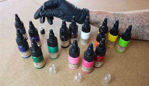 40pcs 5ML Long Lasting Safe Colorful Tattoo Ink Fast Pigment Kit-in