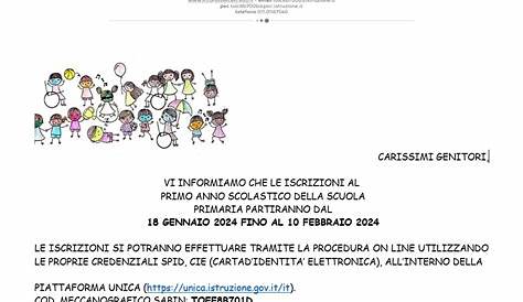 Iscrizioni anno scolastico 2023-2024 – Scuola Maria Immacolata Milano