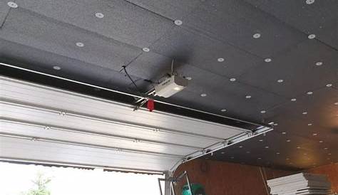 Isolation Plafond Garage Sous Sol Plaque Revêtements Modernes Du Toit