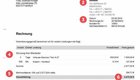 Rechnung ohne Steuernummer schreiben - ist das gültig? | sevDesk
