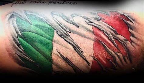 Italianawesomeflagtattoo.jpg (With images) | Flag tattoo, Tattoos