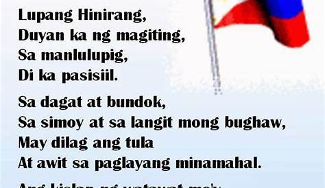Lupang Hinirang Lyrics - The Philippine National Anthem - YouTube