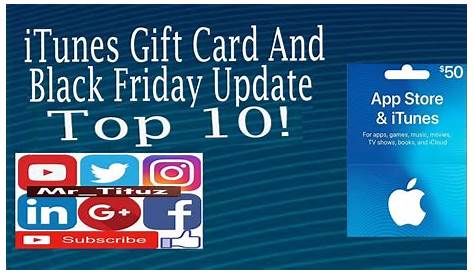 Itunes Digital Gift Card Black Friday Best Buy Apple 25 App Store & 0114 25
