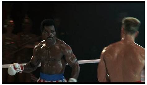 Rocky 4 - Apollo creed vs Ivan drago (death scene) - YouTube