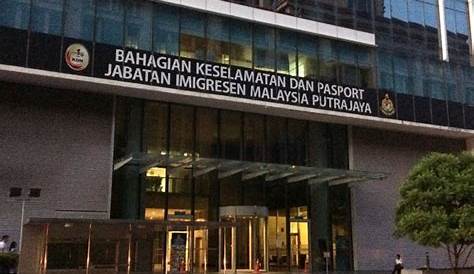 Jabatan Imigresen Malaysia Bahagian Keselamatan & Pasport