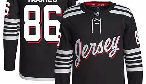 Lot Detail - Jack Hughes - Game-Worn Jersey - 2019-20 - Red Set 1 - NHL