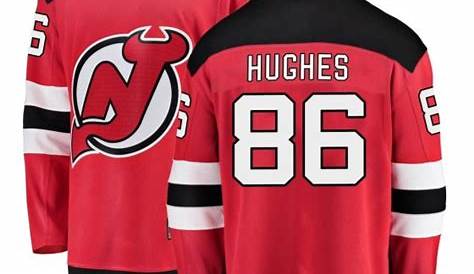 Jack Hughes New Jersey Devils Fanatics Branded Home Premier Breakaway