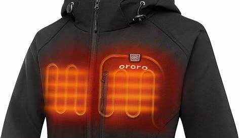 PEARL urban Jackenheizung: Beheizbare Outdoor-Jacke mit USB-Anschluss