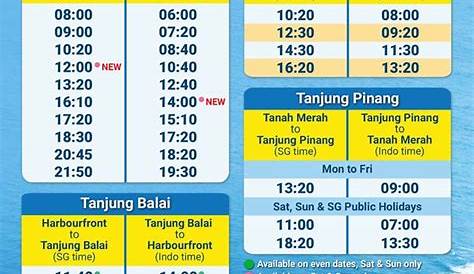 Jadwal Ferry Batam Centre ke Johor Bahru (Stulang Laut) - YouTube