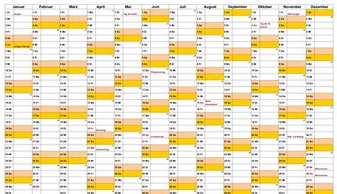 Kalender 2019 Monatsansicht | Numbersvorlagen.de