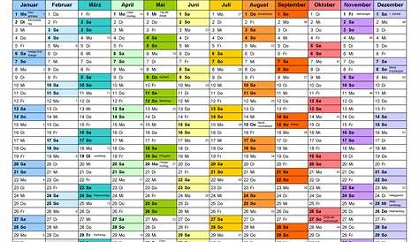 Kalender 2024 Schweiz in Excel zum Ausdrucken