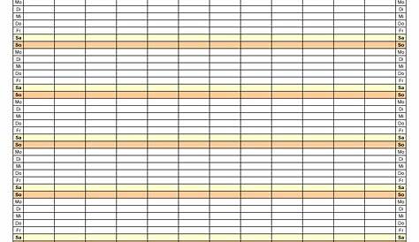 Hervorragend Putzplan Vorlage Zum Ausdrucken Wochenplan & Jahresplan