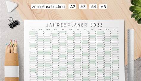 Kalender 2022 zum Ausdrucken
