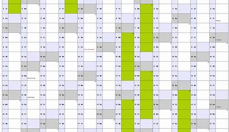 Ferien Nordrhein-Westfalen 2024 - Ferienkalender zum Ausdrucken